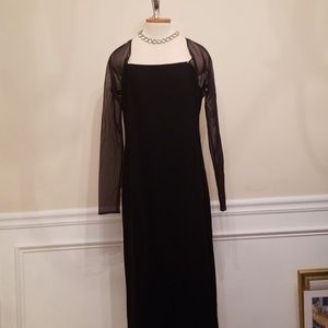 Emamuel Ungaro Black evening gown